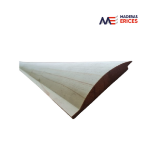 TRASLAPO ROLLIZO PINO INSIGNE 1X5X3.20