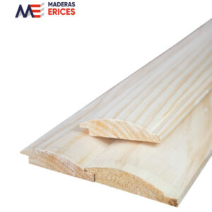 TRASLAPO ROLLIZO PINO INSIGNE 1X4X3.20